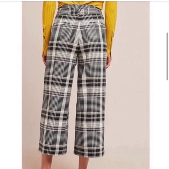 ❤️… Anthropologie ETTITW Plaid Pants - Picture 2 of 3